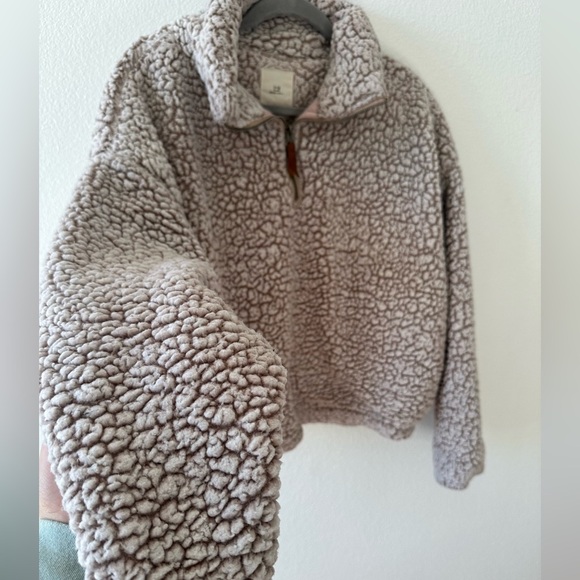 Cropped Sherpa 1/4-Zip Pullover for
Women - Picture 2 of 5